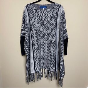 Sweater poncho